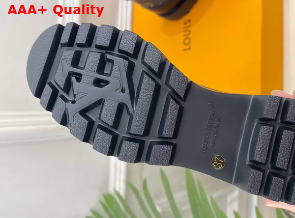 Louis Vuitton District Ankle Boot Ranger in Monogram Canvas Replica