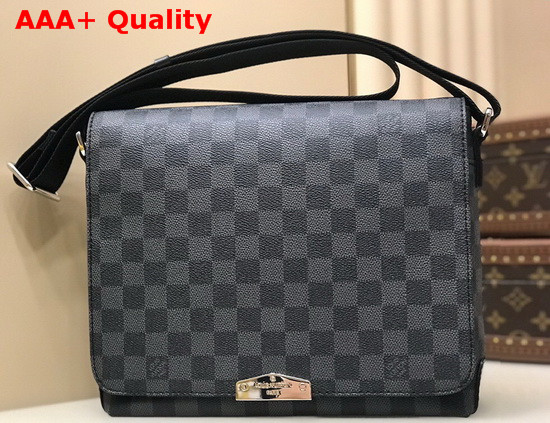 Louis Vuitton District PM Damier Graphite Canvas N40349 Replica