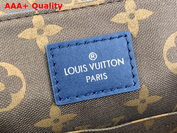 Louis Vuitton District PM Messenger Bag in Atlantic Blue Monogram Coated Canvas M23785 Replica