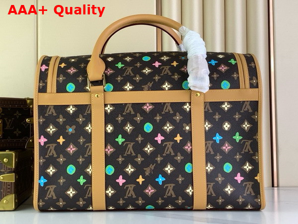 Louis Vuitton Dog Bag in Chocolate Monogram Craggy Coated Canvas M47066 Replica