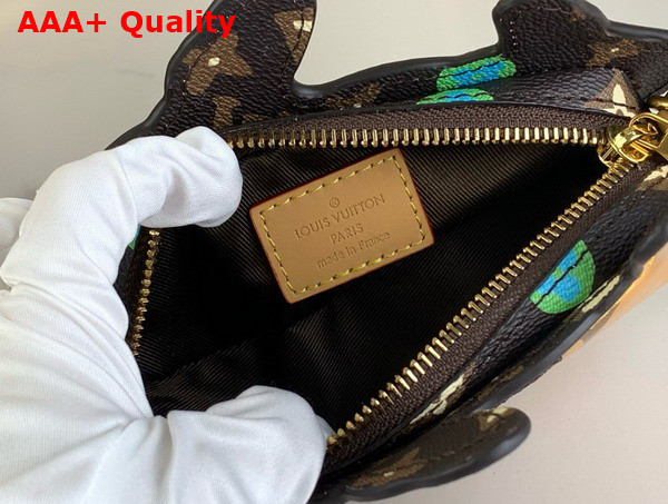 Louis Vuitton Dog On Strap Wearable Wallet in Chocolate Monogram Craggy Coated Canvas Monogram M83342 Replica