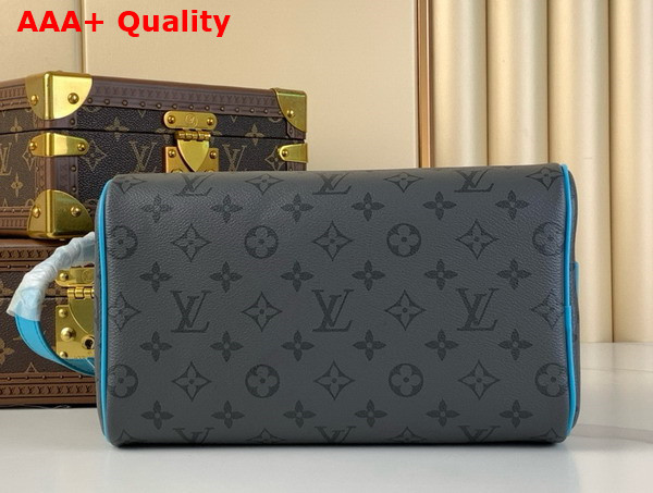 Louis Vuitton Dopp Kit Bag in Monogram Eclipse Reverse Coated Canvas M11482 Replica