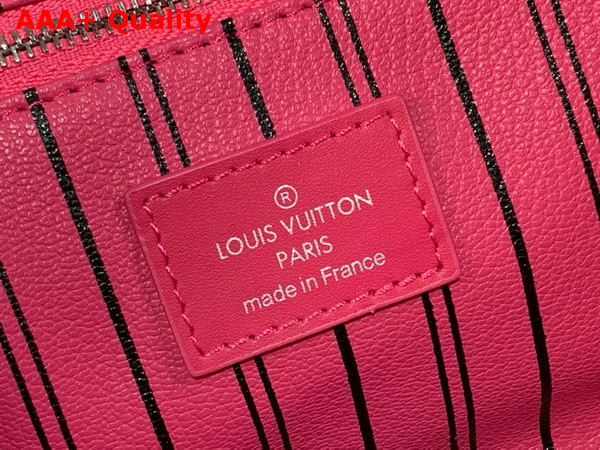 Louis Vuitton Dopp Kit Pondichery Pink Monogram Macassar Coated Canvas M12641 Replica