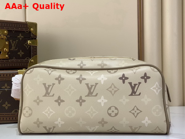 Louis Vuitton Dopp Kit Sand Beige Monogram Surplus Coated Canvas M29161 Replica