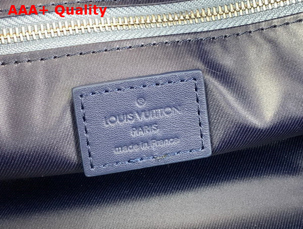 Louis Vuitton Dopp Kit Toiletry Bag in Abyss Blue Monogram Aquagarden Coated Canvas Replica
