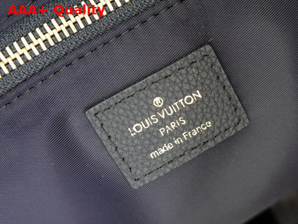 Louis Vuitton Drawstring Bucket Bag in Blue Monogram Jacquard Denim Replica