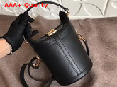 Louis Vuitton Duffle Bag M53044 Black Calfskin Leather Replica
