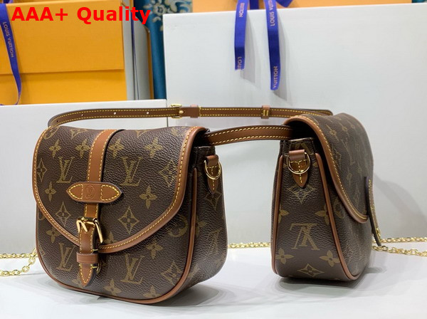 Louis Vuitton Duo BB Monogram Coated Canvas M26592 Replica