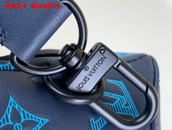 Louis Vuitton Duo Slingbag Navy River Blue Monogram Calf Leather M46562 Replica