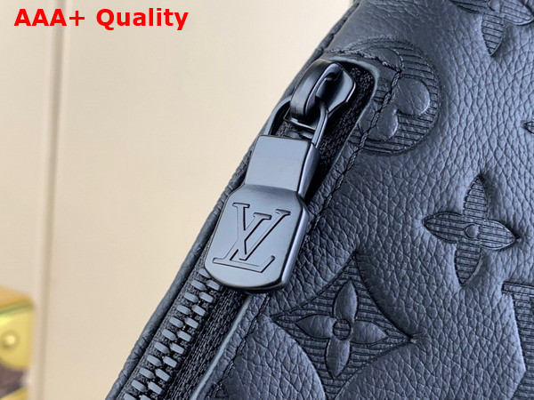 Louis Vuitton Duo Slingbag in Black Monogram Calf Leather Replica