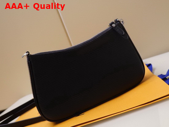Louis Vuitton Easy Pouch On Strap Black Grained Epi Leather M80471 Replica