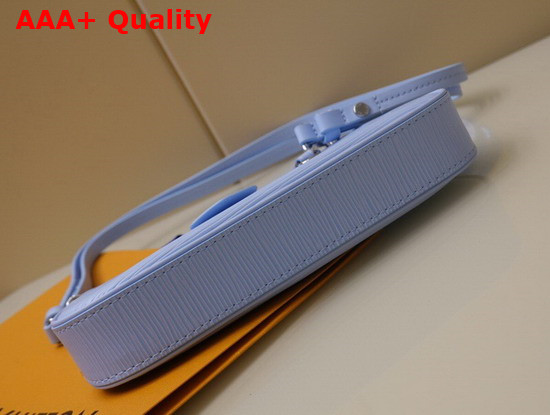 Louis Vuitton Easy Pouch On Strap Bleu Celeste Epi Embossed Supple Grained Cowhide Leather M80480 Replica