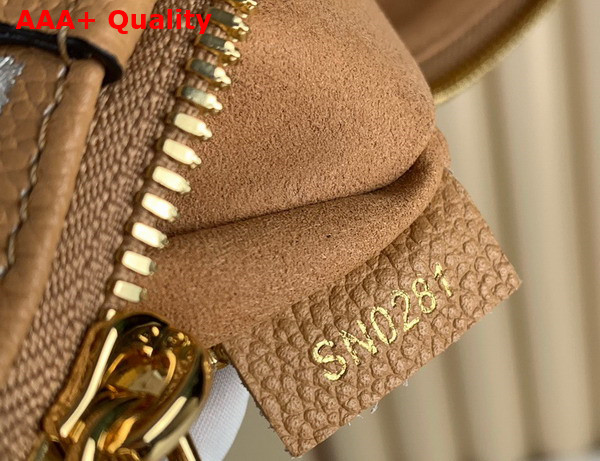 Louis Vuitton Easy Pouch On Strap Monogram Empreinte Arizona Beige Creme Beige M81137 Replica