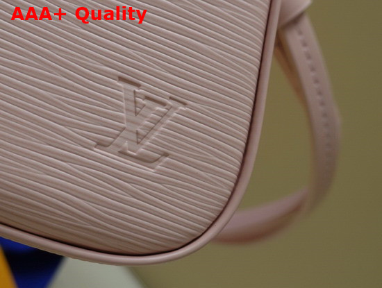 Louis Vuitton Easy Pouch On Strap Rose Ballerine Pink Epi Embossed Supple Grained Cowhide Leather M80483 Replica