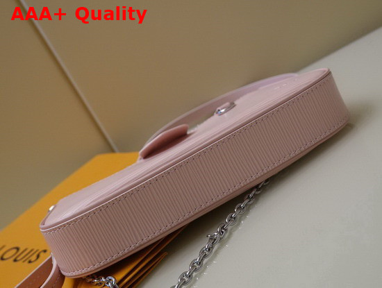 Louis Vuitton Easy Pouch On Strap Rose Ballerine Pink Epi Embossed Supple Grained Cowhide Leather M80483 Replica