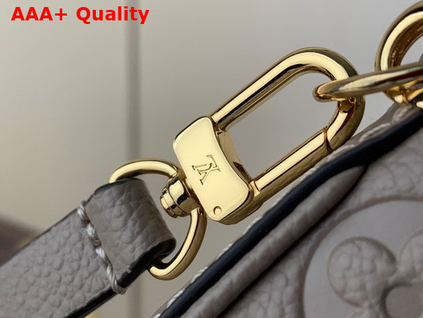 Louis Vuitton Easy Pouch On Strap Tourterelle Beige Monogram Empreinte Leather M81862 Replica