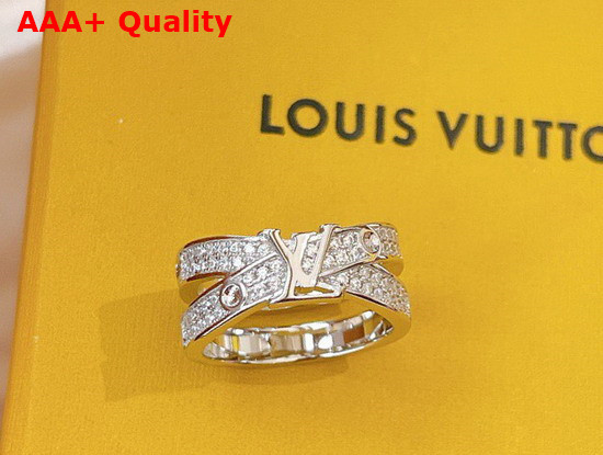 Louis Vuitton Empreinte Ring White Gold and Diamonds Q9L67L Replica