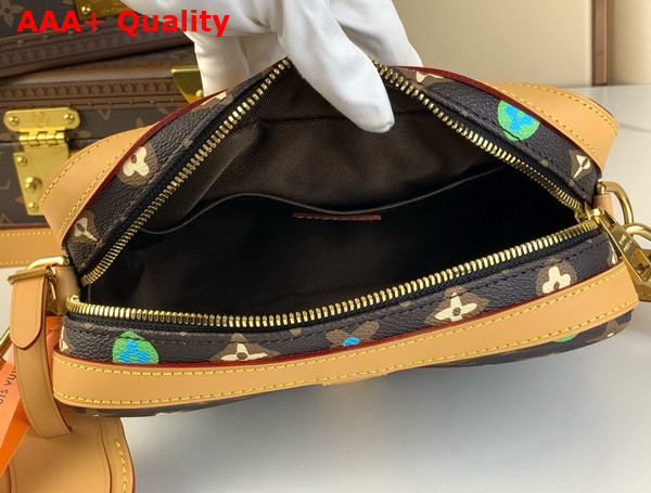 Louis Vuitton Envelope Messenger in Chocolate Monogram Craggy Coated Canvas M24820 Replica
