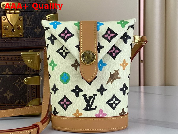 Louis Vuitton Envelope Pouch in Vanilla Monogram Craggy Canvas M83343 Replica
