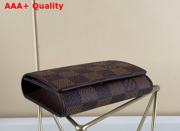 Louis Vuitton Enveloppe Carte De Visite Damier Ebene Canvas Replica