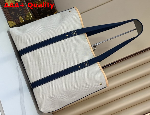 Louis Vuitton Escale Bag Ocean Blue Organic Cotton M28503 Replica