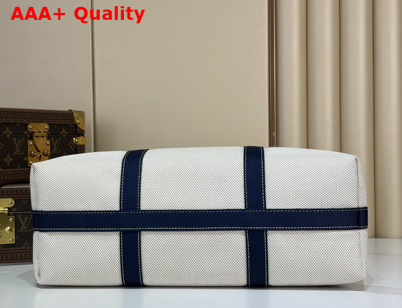 Louis Vuitton Escale Bag Ocean Blue Organic Cotton M28503 Replica