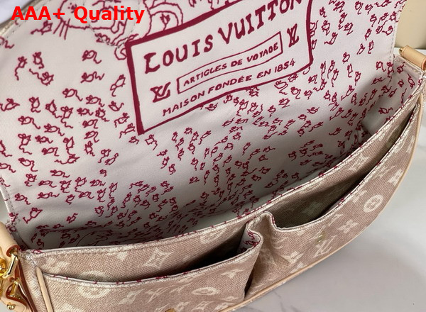Louis Vuitton Escape Handbag in Meowgram Coated Canvas M15134 Replica