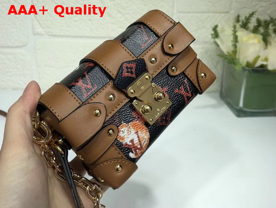 Louis Vuitton Essential Trunk Brown and Orange Transformed Historic Monogram Canvas M63892 Replica