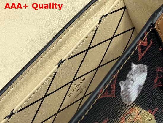 Louis Vuitton Essential Trunk Brown and Orange Transformed Historic Monogram Canvas M63892 Replica