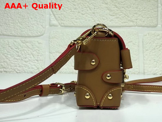 Louis Vuitton Essential Trunk Brown and White Replica
