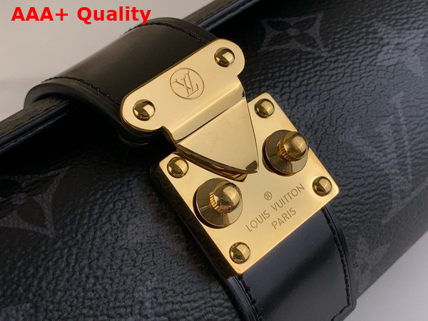 Louis Vuitton Etui Bijoux Jewelry Case in Monogram Eclipse Canvas Replica