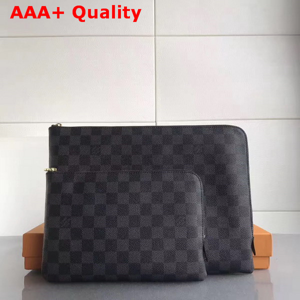 Louis Vuitton Etui Voyage GM Damier Graphite Canvas Replica