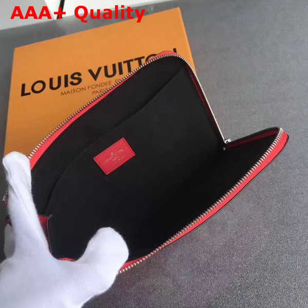 Louis Vuitton Etui Voyage PM Red Epi Leather Replica