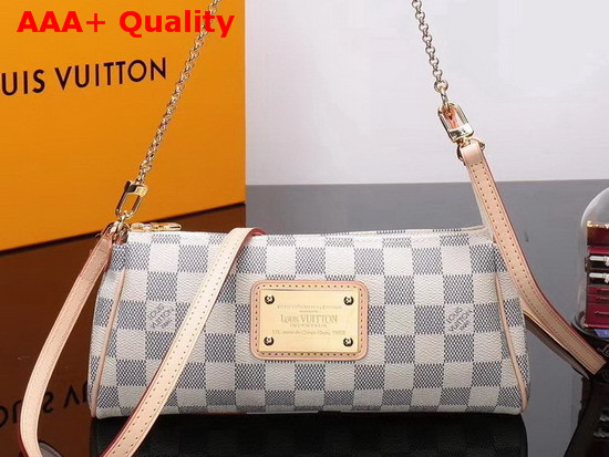 Louis Vuitton Eva Clutch in Damier Azur Canvas Replica