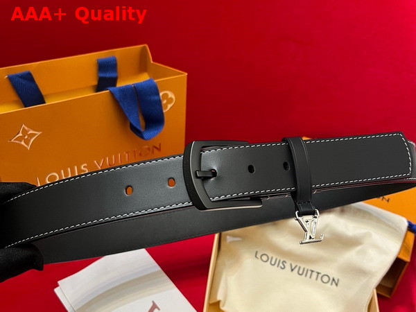 Louis Vuitton Everyday Pin 35mm Belt in Black Leather M8566U Replica