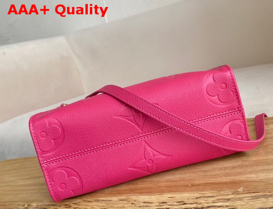 Louis Vuitton Exclusive Online Onthego PM Tote Freesia Pink Monogram Empreinte Leather M45660 Replica