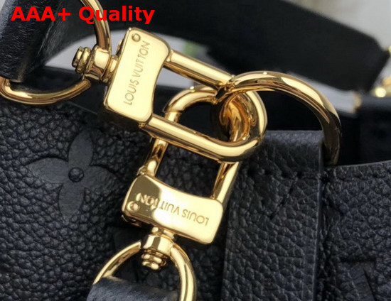 Louis Vuitton Exclusive Prelaunch Neonoe MM Black Monogram Empreinte Leather M45256 Replica