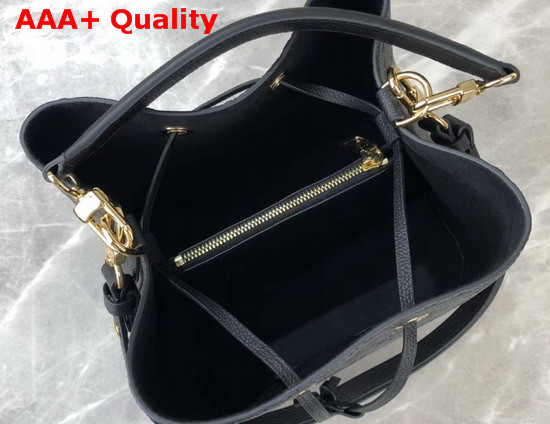 Louis Vuitton Exclusive Prelaunch Neonoe MM Black Monogram Empreinte Leather M45256 Replica