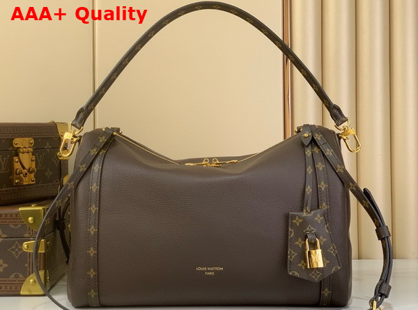 Louis Vuitton Express MM Acajou Calfskin Leather M26397 Replica