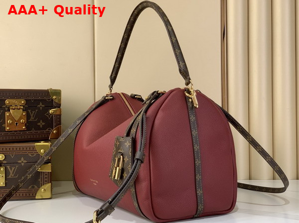Louis Vuitton Express MM Carmin Red Calfskin M27689 Replica