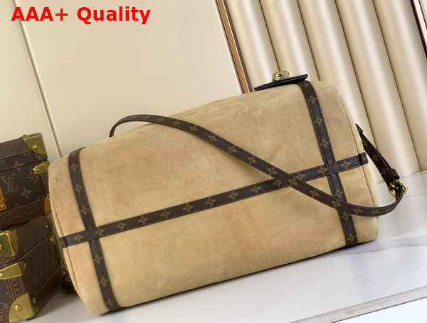 Louis Vuitton Express MM Noisette Soft Suede M26358 Replica