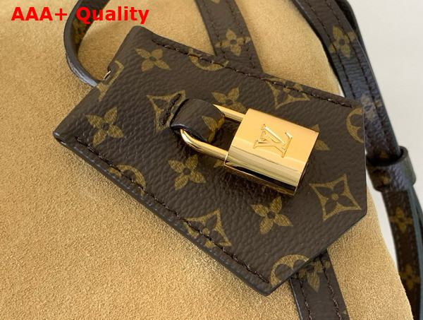 Louis Vuitton Express MM Noisette Soft Suede M26358 Replica
