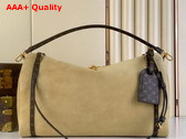 Louis Vuitton Express Travel Bag in Brown Suede Calfskin M26451 Replica