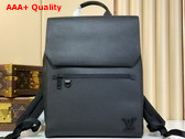Louis Vuitton Fastline Backpack in Black Cowhide Leather M21367 Replica