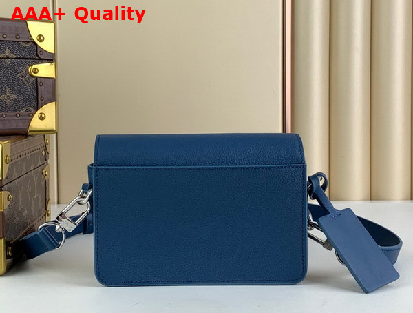 Louis Vuitton Fastline Wearable Wallet in Atlantic Blue Cowhide Leather Replica