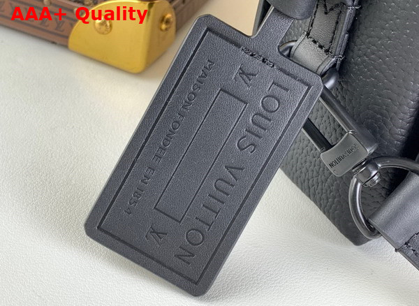Louis Vuitton Fastline Weareable Wallet LV Aerogram Black Cowhide Leather M82085 Replica