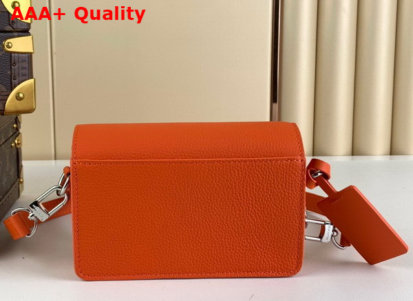 Louis Vuitton Fastline Weareable Wallet LV Aerogram Orange Cowhide Leather Replica