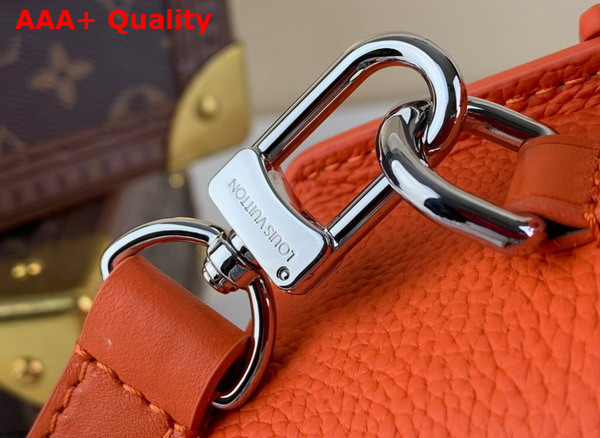 Louis Vuitton Fastline Weareable Wallet LV Aerogram Orange Cowhide Leather Replica