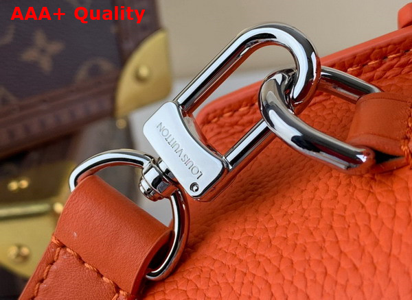 Louis Vuitton Fastline Weareable Wallet LV Aerogram Orange Cowhide Leather Replica