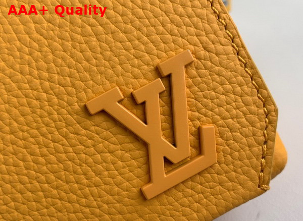 Louis Vuitton Fastline Weareable Wallet LV Aerogram Yellow Cowhide Leather Replica